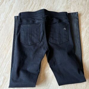 Rag & Bone Women’s low rise leather jeans size 26